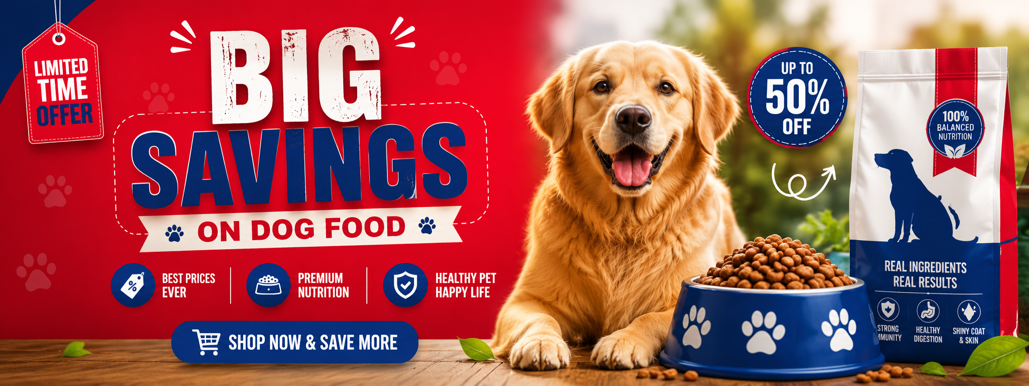 Big Savings on Dog Food